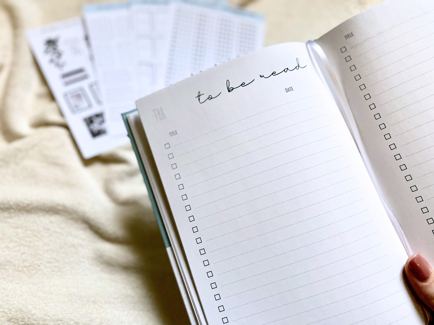 Reading Journal - Jahresplaner Hardcover Mint