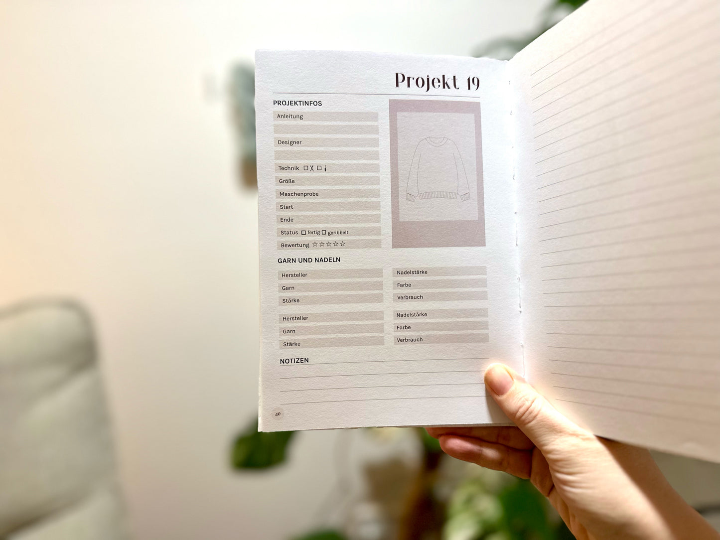 Knitting Journal – Projects, Yarns and Plans