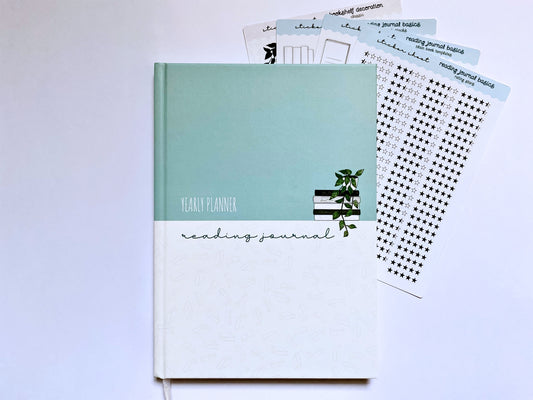 Reading Journal - Jahresplaner Hardcover Mint
