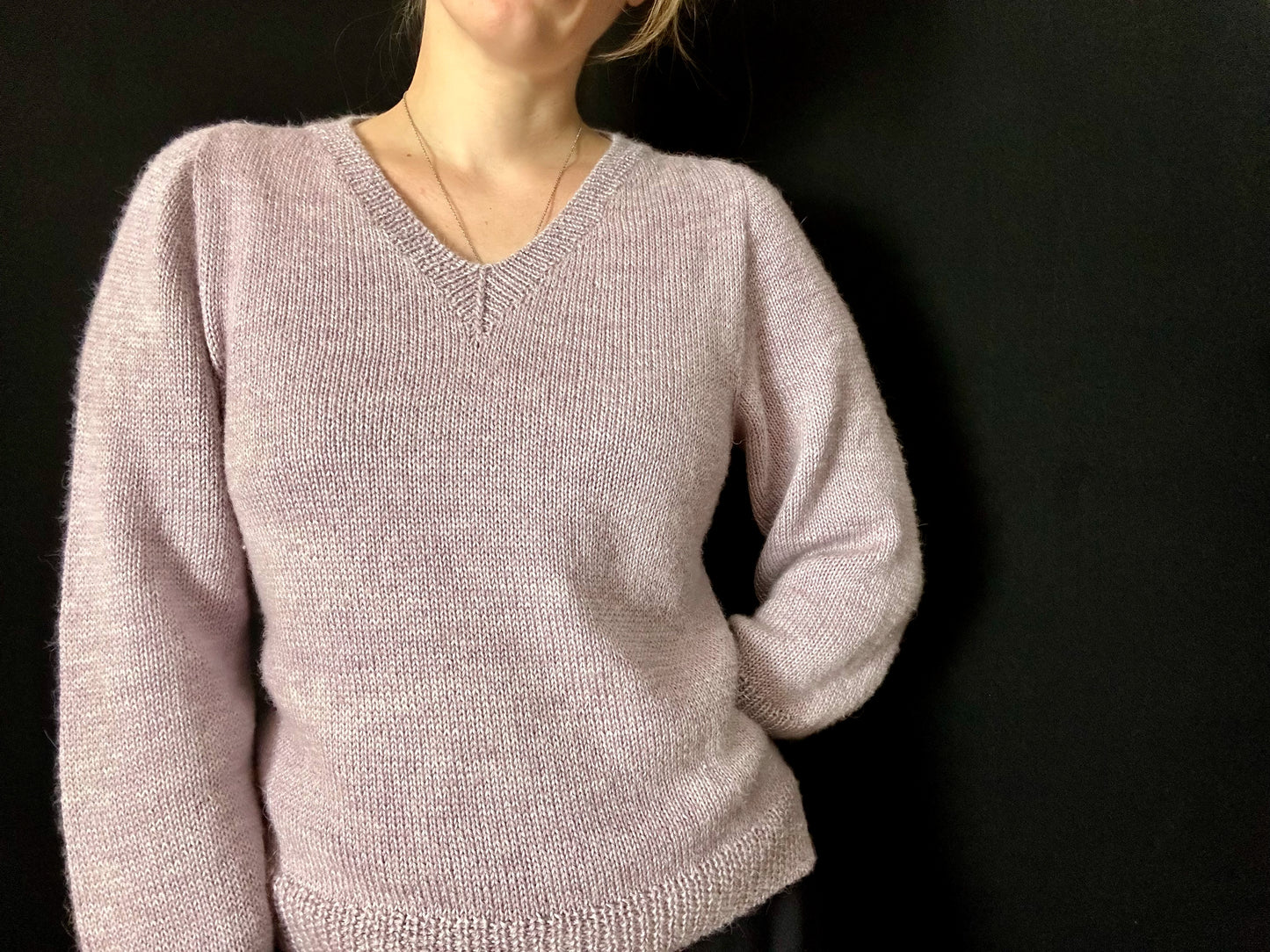 Angel Sweater V-Ausschnitt