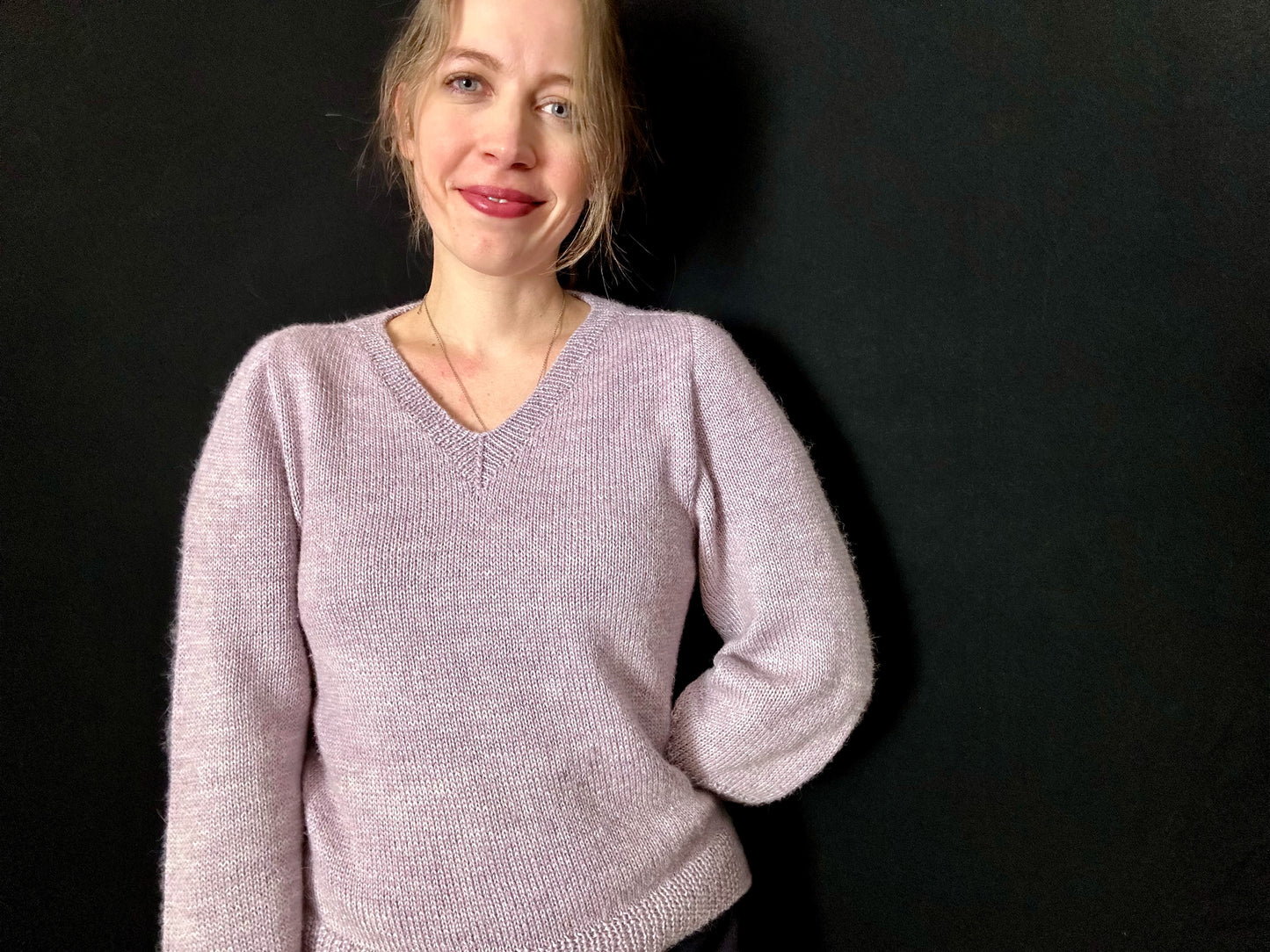 Angel Sweater V-Ausschnitt