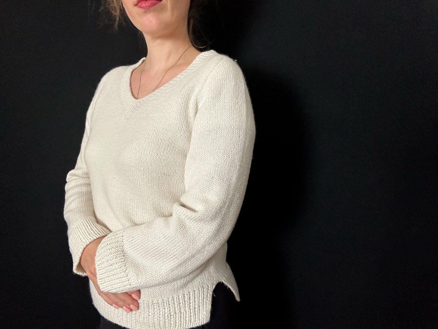 Angel Sweater V-Ausschnitt