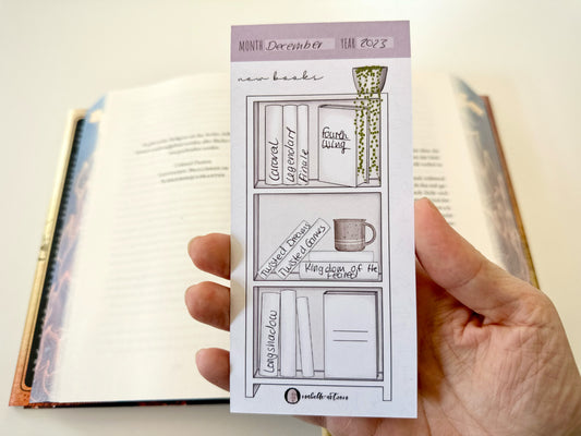 Lesezeichen - Bücherregal Tracker