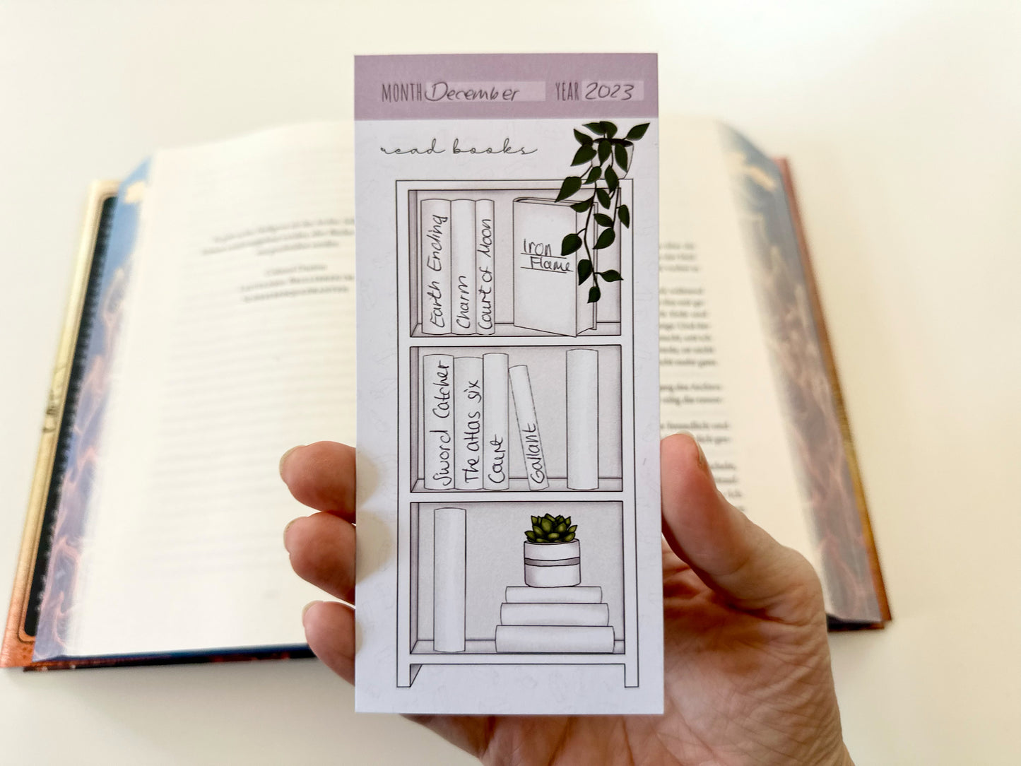 Lesezeichen - Bücherregal Tracker