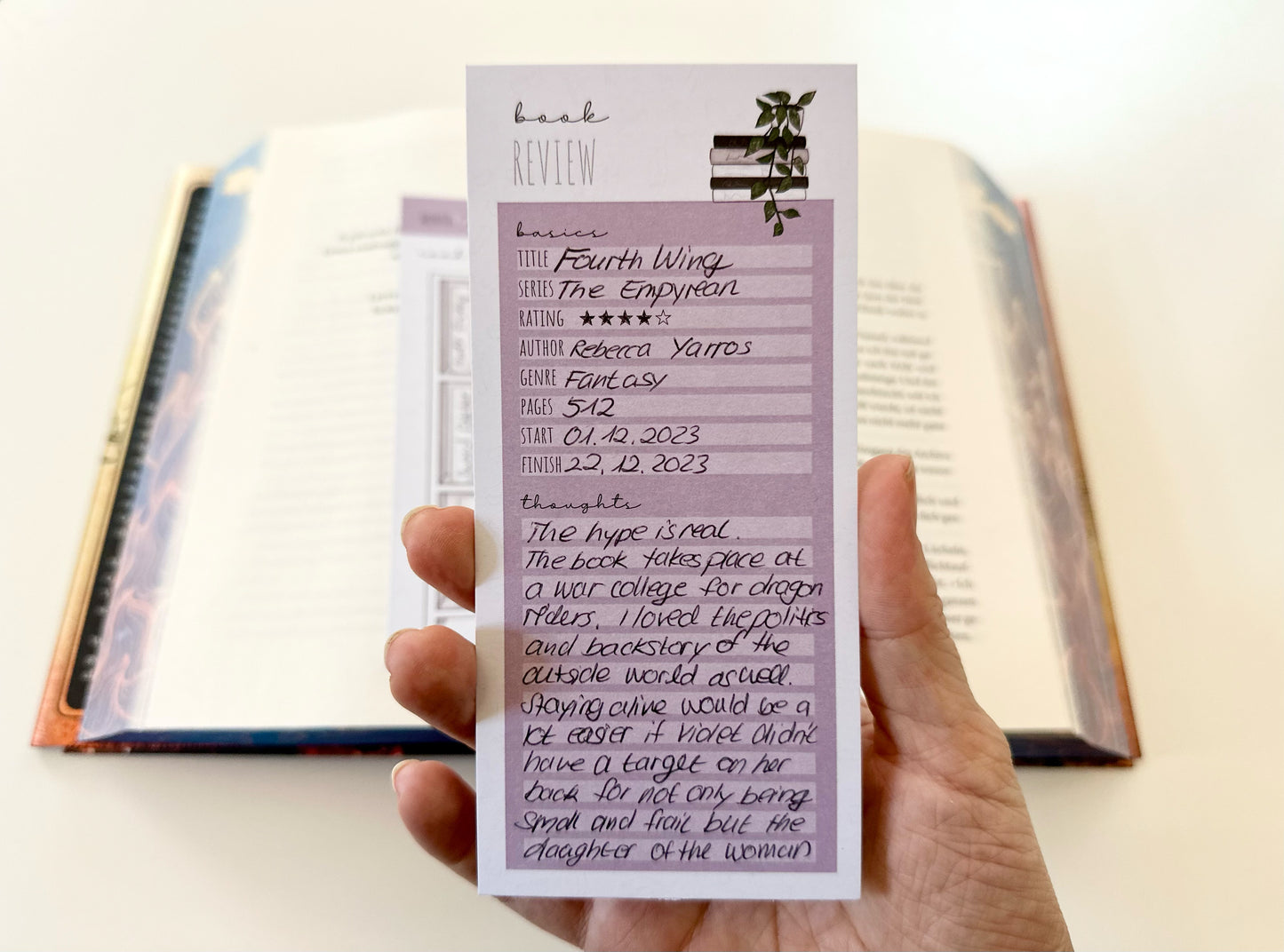 Lesezeichen - Book Review
